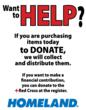 Tornado Relief Donation Collection at Homeland Stores