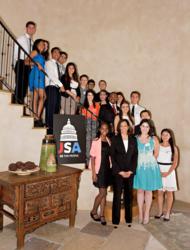 California Attorney General Kamala Harris with JSA Student Leaders