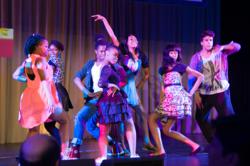Dancers from PENCIL Partner School Gramercy Arts High School open the evening’s festivities at Imagine What We Can Do: An Evening to Benefit PENCIL, at the American Museum of Natural History.