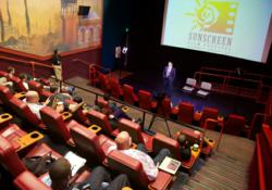 Filmmaker Isa Totah conducted workshops at the 8th annual Sunscreen Film Festival in St. Petersburg, Florida, April 18–21, 2013. Totah’s appearance at the festival was sponsored in part by the Tampa Bay chapter of Youth for Human Rights.