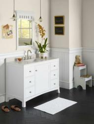 Small Bathroom Vanity on Com Introduces White Bathroom Vanities For Any Style Bathroom