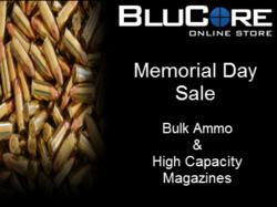 BluCore Memorial Day Sale on Bulk Ammo & High Capacity Magazines
