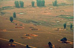 Saturation bombing on the Plain of Jars