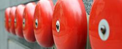 fire alarm inspection and installation, portable extinguishers, sprinkler system inspection and installation