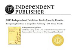 Cham Books Wins IPPY Gold