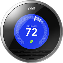 Frost Brothers HVAC installs Nest Thermostats in Denton, TX.