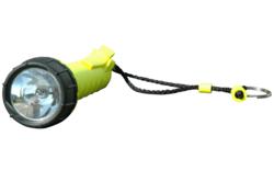 Proof Halogen Flashlight with Belt Clip