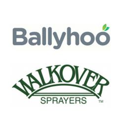 Ballyhoo/Walkover Sprayers Logos