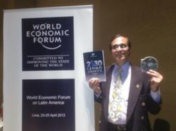 José Luis Cordeiro at the WEF for Latin America