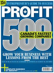 PROFIT 500 list of Canada’s Fastest-Growing Companies