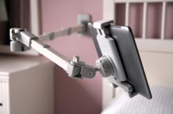 one-size-fits-all tablet casing suspended by the AirHolder