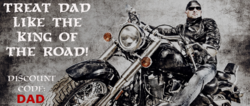 Treat Dad Like The King Of The Road
