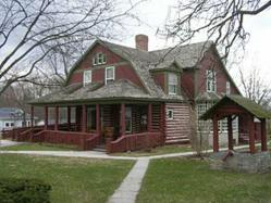 The Gene-Stratton Porter historical house.