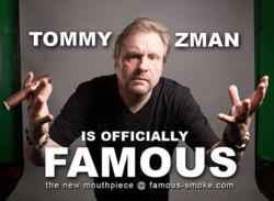 tommy zman, cigars, famous smoke shop