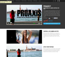 Final Cut Pro X Effects - FCPX Plugins - Pixel Film Studios - PROAXIS - 3D Camera Controls - Leveler