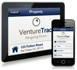 VentureTrac™ - The Mobile App for Navigating Escrow - http://newventureescrow.com