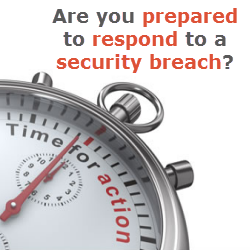 Incident Response for Cyber Security Breaches