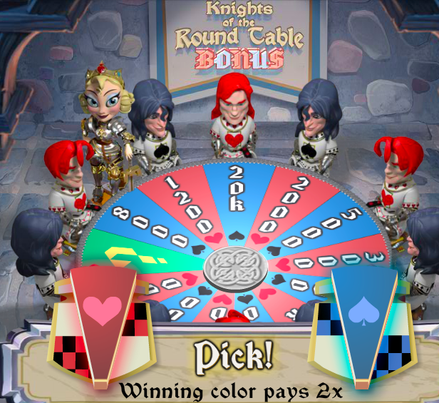 Excalibur 2 Knights Of The Round Table Game Launches In Myvegas Excalibur 2 Game With Round Table Bonus Featureexcalibur2