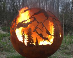 Fabfirepits Com Announces New Fabulous Fire Spheres From Fire Pit