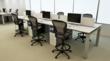 Innovant Designs Breakthrough Standing Height Version of FORm_office Benching System