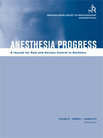 Anesthesia Progress - Volume 60, Issue 2 (Summer 2013)