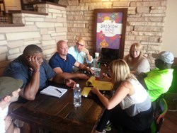 David Gergen Roy Green PPHA American Sleep And Breathing Academy sleep apnea golf tournament pro player health derek kennard jana weltzin jeremy woods randy clare