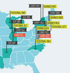 State By State Comparisoof Less Lethal Weapon Legality
