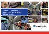 Section 12, screeds, concrete repair, mortars, london underground