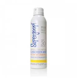 Supergoop! 3 oz. SPF 30 Antioxidant-Infused Sunscreen Mist with Vitamin C travel size