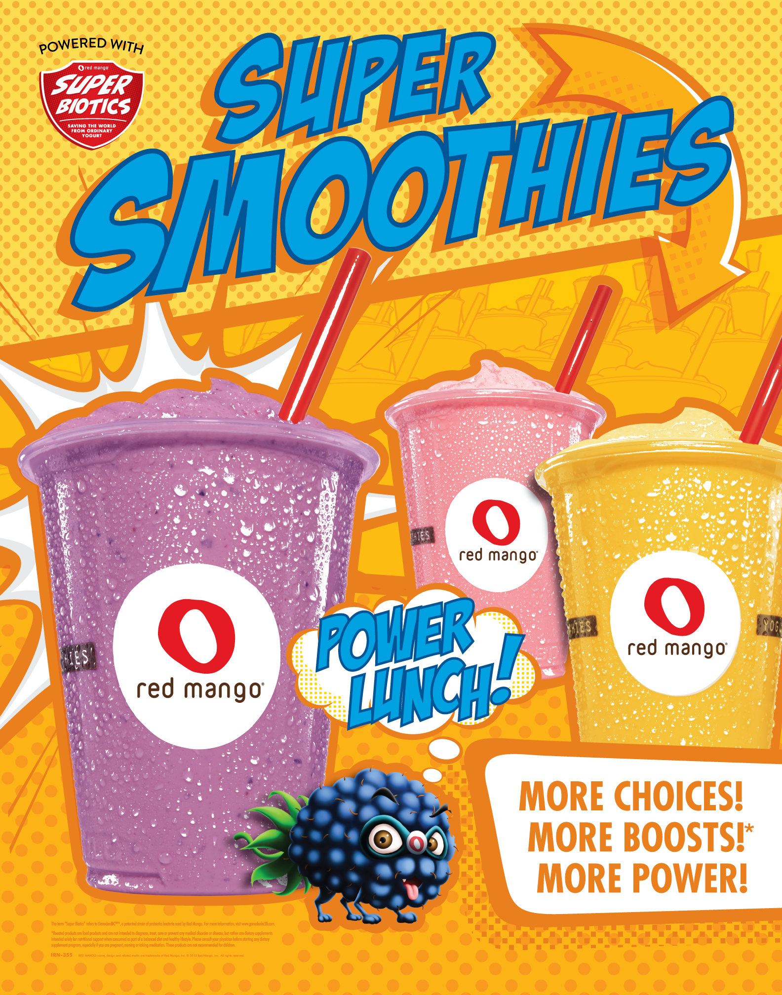 Red Mango Introduces New Super Biotic Smoothies