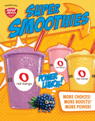 Red Mango introduces new Super Biotic smoothies.