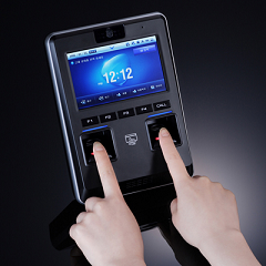 Actual ID Fingerscan Time Clock for time and attendance