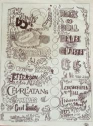 1965 Dr. Strange Longshoremen Hall at Fishermen’s Wharf in San Francisco Concert Poster
