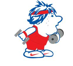 bill howe's trademarked "little guy" get's fit