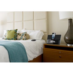iLuv's TimeShaker Alarm Clock Dock with Lightning Connector http://www.iLuv.com/product/?sku=TimeShakera