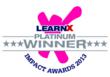 G-Cube Wins Platinum Trophy in LearnX Impact Award 2013 for Best...