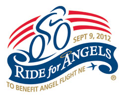 Ride for Angels Logo for Angel Flight Northeast