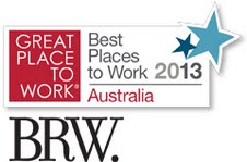 BRW, Great Place to Work, Great Places to Work 2013 Australia