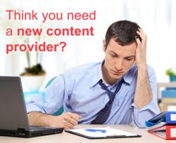 Think you need a new content provider?