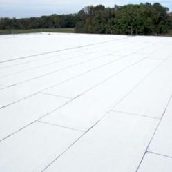 Factory-applied Sunburst minerals provide a superior reflective surface that dramatically reduces rooftop temperatures - photo