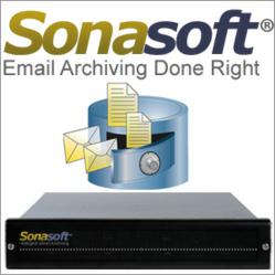 SonaVault Email Archiving Appliance powered by RGS and Microsoft Technology