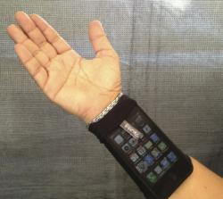 cell phone wristband