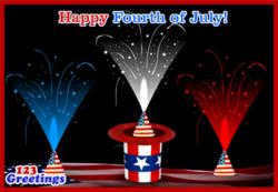 4th of July, 4th of July ecards, 4th of July 2013, 4th of July Fireworks, 4th of July wishes, 4th July Cards, Free 4th July eCards, Greeting Cards | 123 Greetings