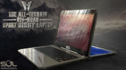 SOL - Solar Laptop Runs by the power of the sun