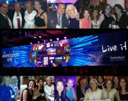 Julia Miller, Karen Saltzbart, and Joyce Wopat; together with top producing sales agents Bernadette Barnett, Lydia Chen, Elaine Eadon, Liz Lubin, Frank Pento, and Kelly Zaccaro attended the event with 1,400 of fellow local, national and global SIR affilia