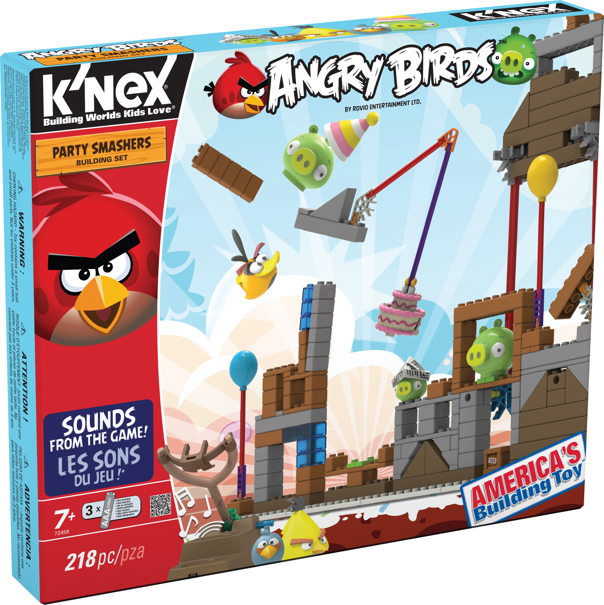 angry bird knex