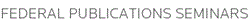 Federal Publications Logo