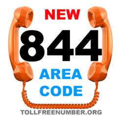 844 area code