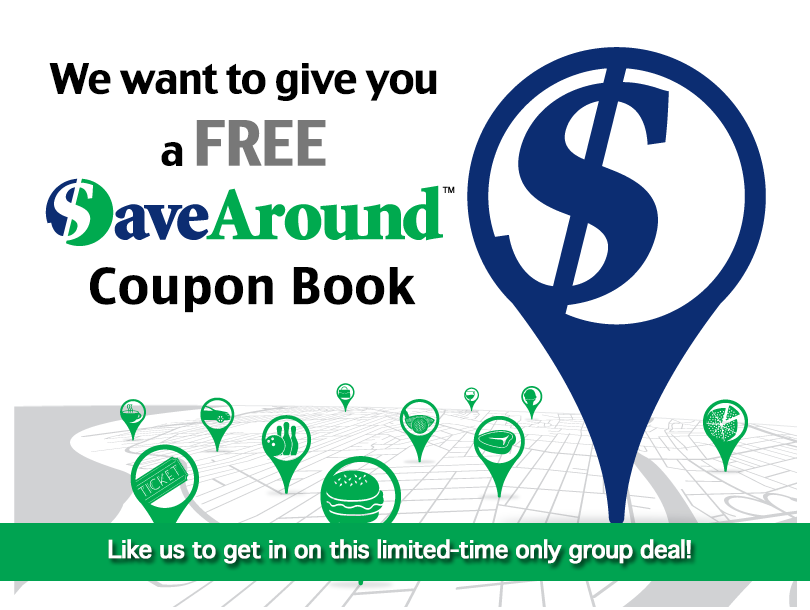 SaveAround Offering 2,000 Complimentary Coupon Books to Deal Seekers