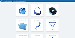 Screen shot of the JaiRo Project Interface Demo